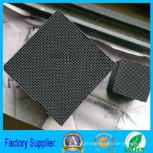 Cube Shape Activated Carbon Honeycomb for Mercury Removal